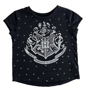 Girls Harry Potter HOGWARTS COLLEGE  T-Shirt YOUTH Size 10/12